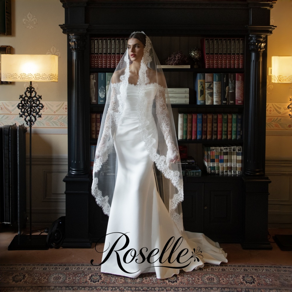 Wedding Qw - ROSELLE Lacd 인어 우아한 웨딩 드레스