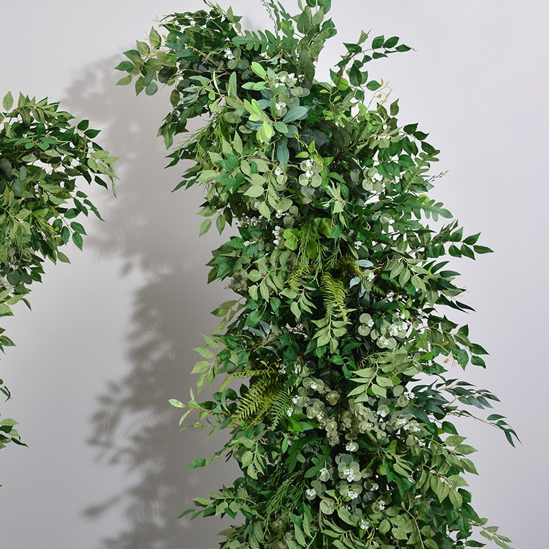 U플라워 그린 리프 크리퍼 플랜트 꽃꽂이 야외 웨딩 배 - Wedding Arch Flower 리뷰 및 가격