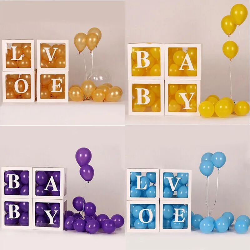 레터 풍선 박스 첫 돌 파티 장식 어린이 여자아이 남자 - Confetti Balloon Set 리뷰 및 가격