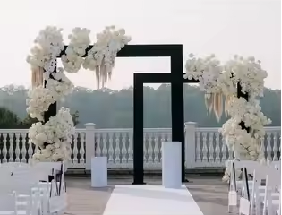 # @PVC 인도 웨딩 가제보 아치형 배경막, 검정색  - Indian Wedding Decor Supply 리뷰 및 가격