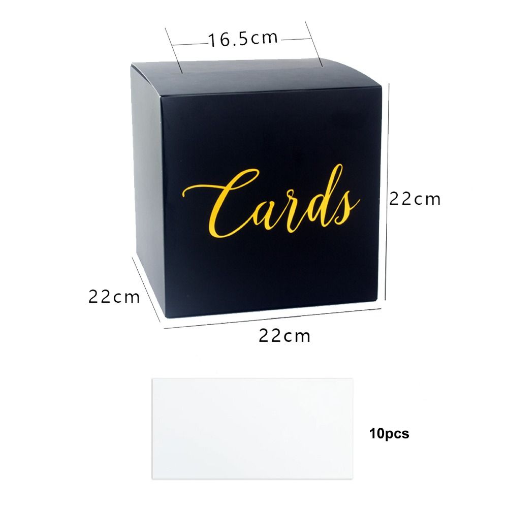 보관 상자 흰색 검정색 웨딩 카드 상자 축복 우아한 투 - Wedding Card Box 리뷰 및 가격