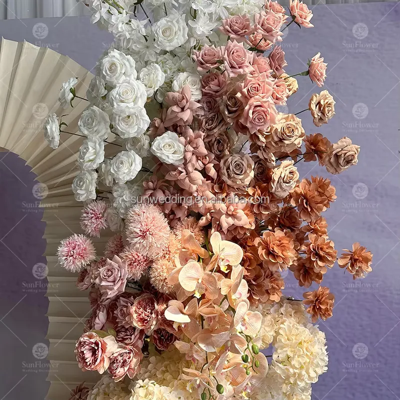선웨딩 메탈 프레임 실크 플라워 아치 (맞춤 색상 가능 - Wedding Arch Flower 리뷰 및 가격