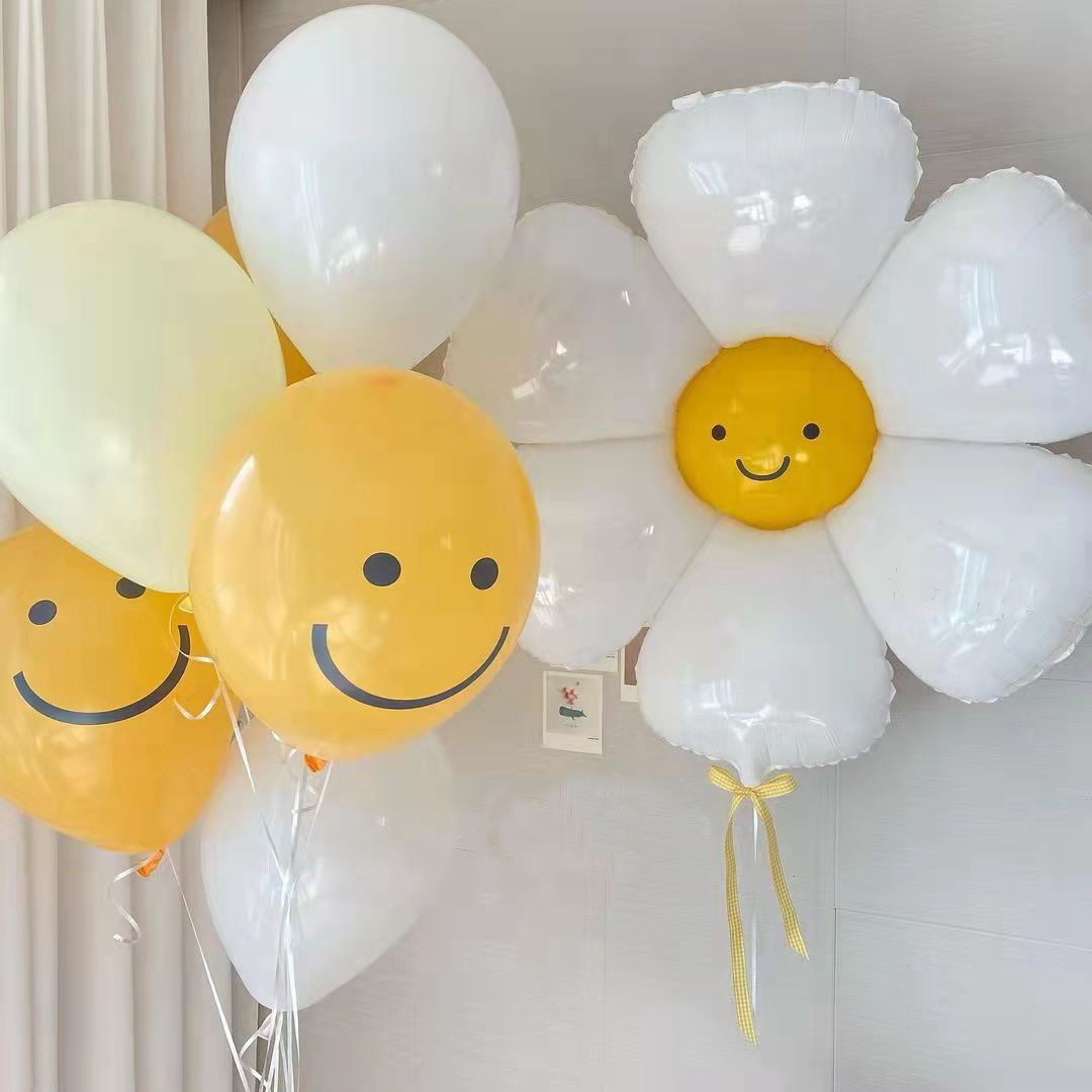 1 세트 수 지 데이지 케이크 토퍼 여자의 생일 파티  - Confetti Balloon Set 리뷰 및 가격