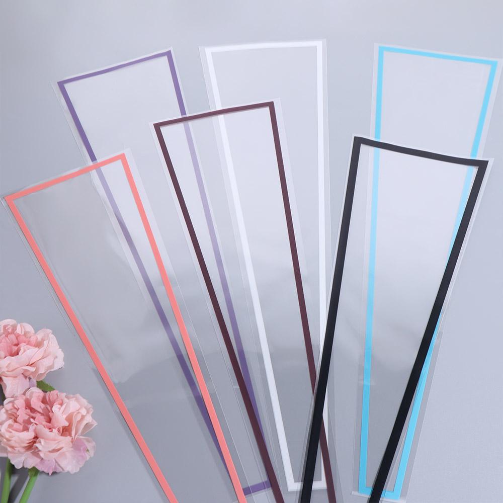 50PCS 투명 꽃 포장 가방 방수 비닐 봉투 포장지  - Wedding Packaging 리뷰 및 가격