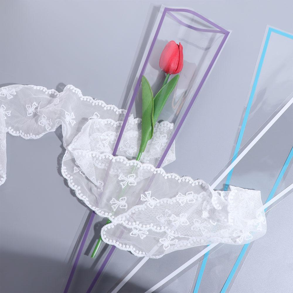 50PCS 투명 꽃 포장 가방 방수 비닐 봉투 포장지  - Wedding Packaging 리뷰 및 가격