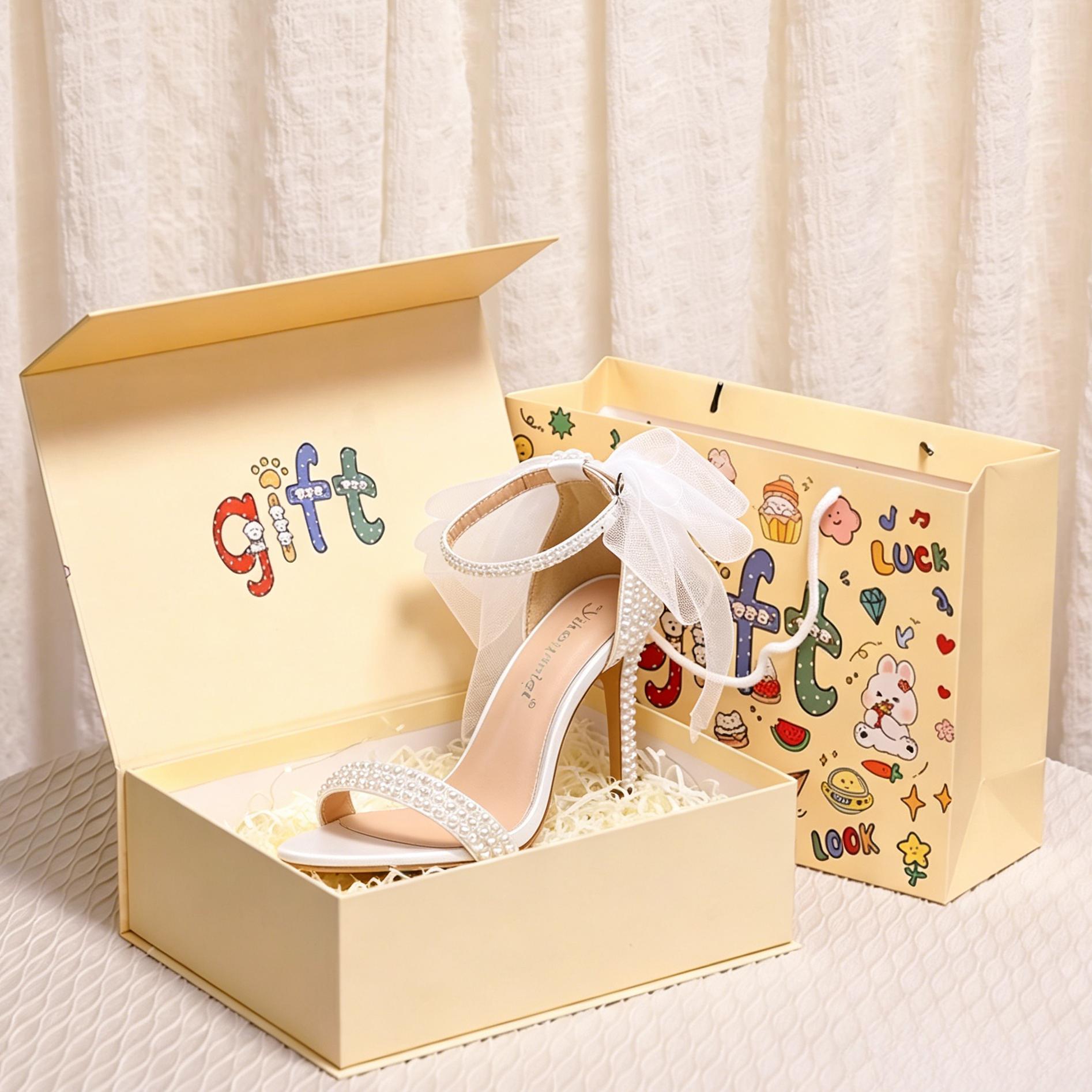 퓨어컬 2026 새로운 고급 포장 웨딩 슈즈 선물용으로 - Wedding Packaging 리뷰 및 가격