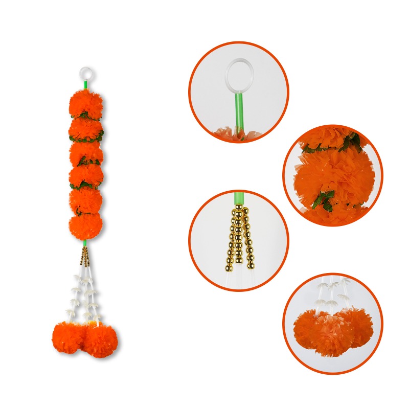 메리골드 꽃 장식 조명 디왈리 장식 죽은 자의 날 인도 - Indian Wedding Decor Supply 리뷰 및 가격