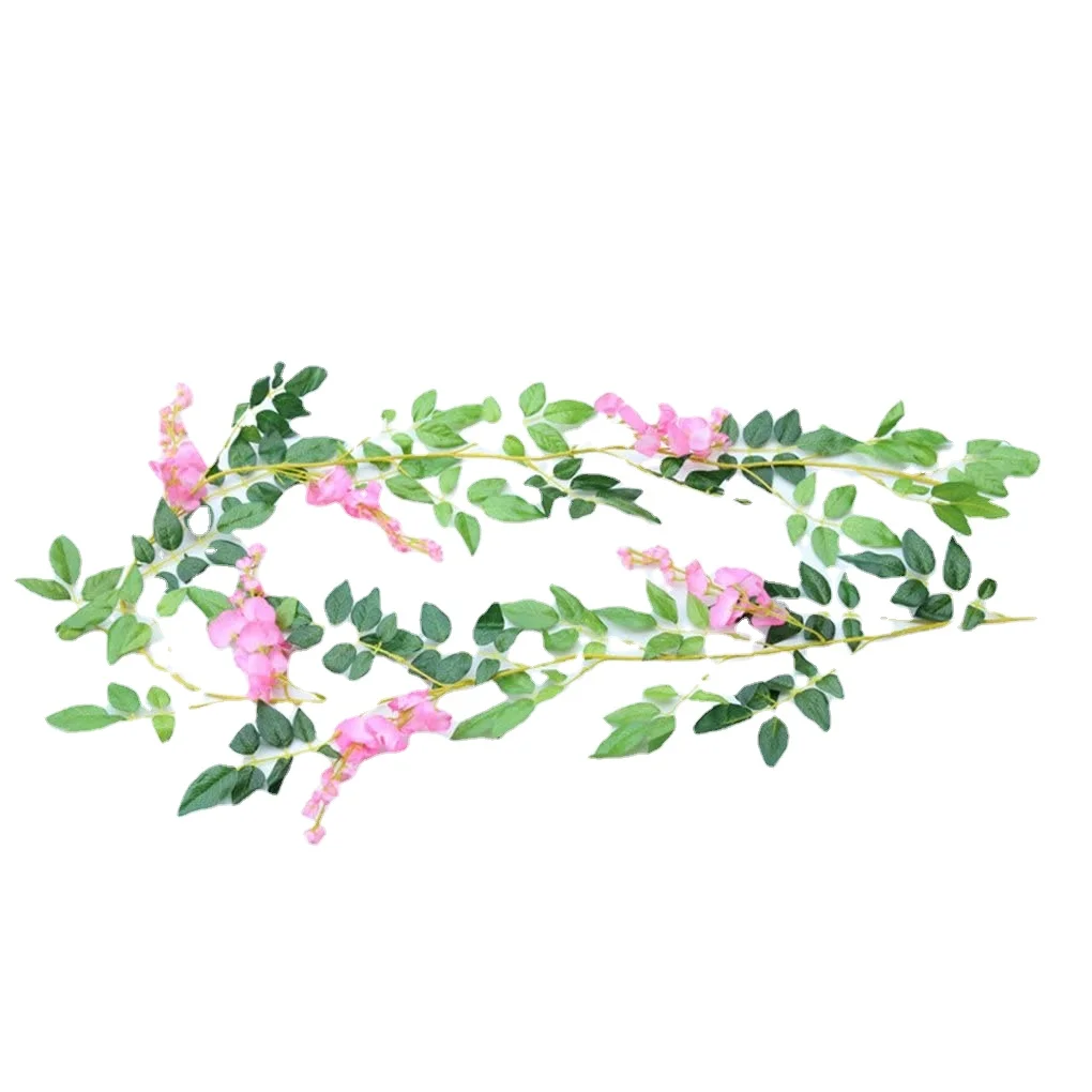 1.8M 인공 꽃 실크 인공 등나무 덩굴 등나무 홈 가 - Wedding Arch Flower 리뷰 및 가격