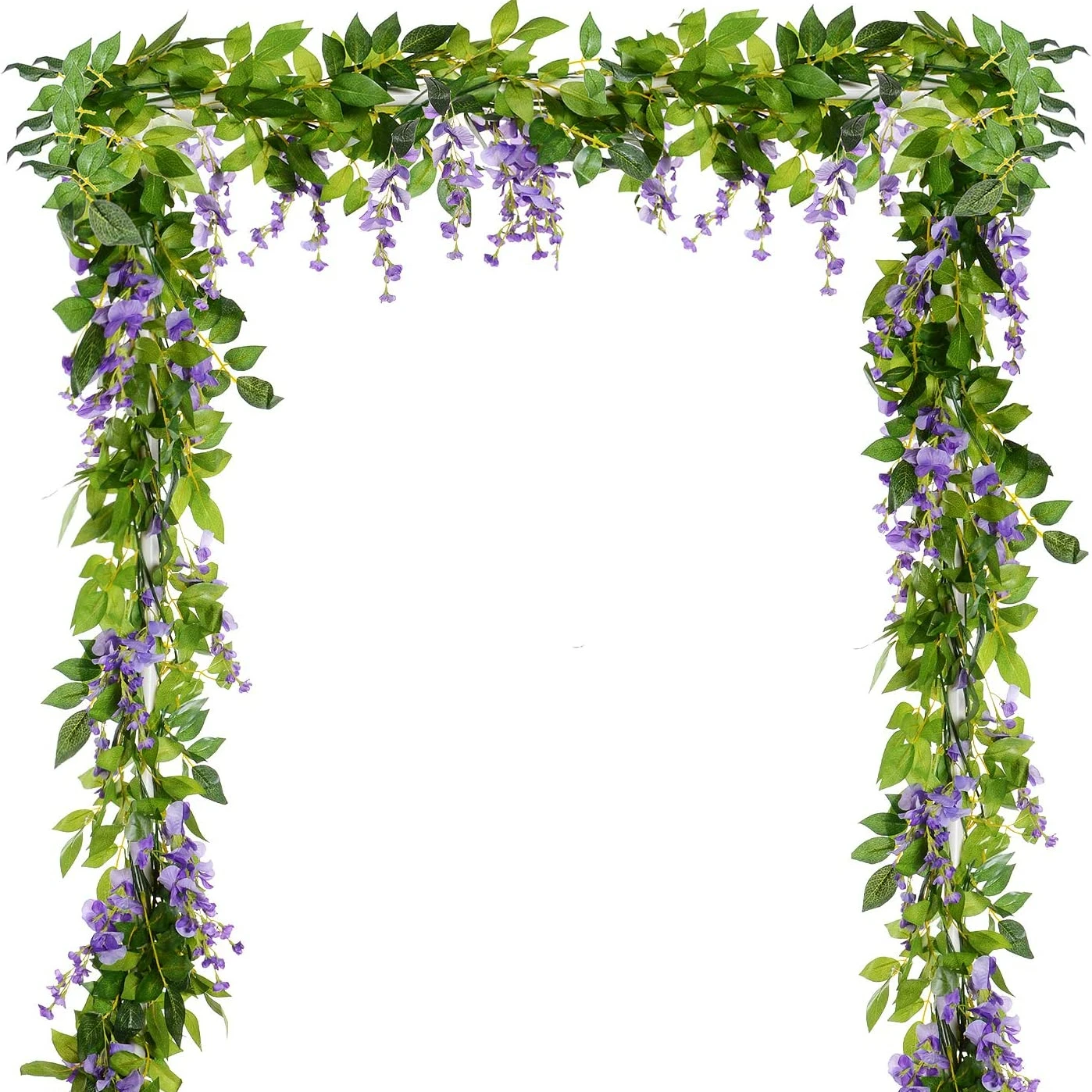 1.8M 인공 꽃 실크 인공 등나무 덩굴 등나무 홈 가 - Wedding Arch Flower 리뷰 및 가격